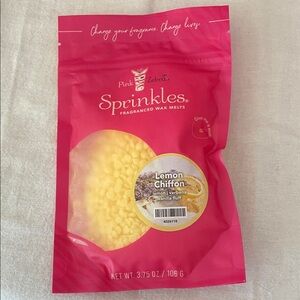 Pink Zebra Lemon Chiffon Wax Melts in Pink and Yellow